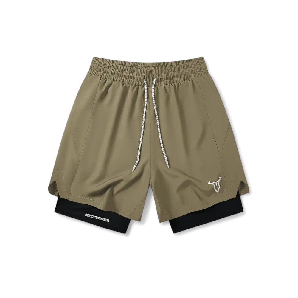 PowerFit Herren Sportshorts Kompression Atmungsaktiv Bequem und Stylisch