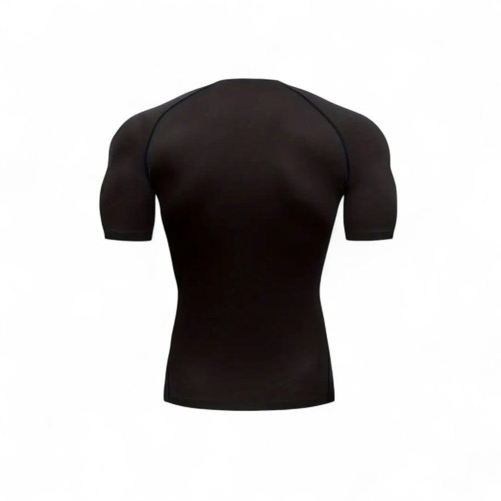 MaxFit Herren Kompressionsshirt Hohe Elastizität Atmungsaktiv Bequem und Stylisch