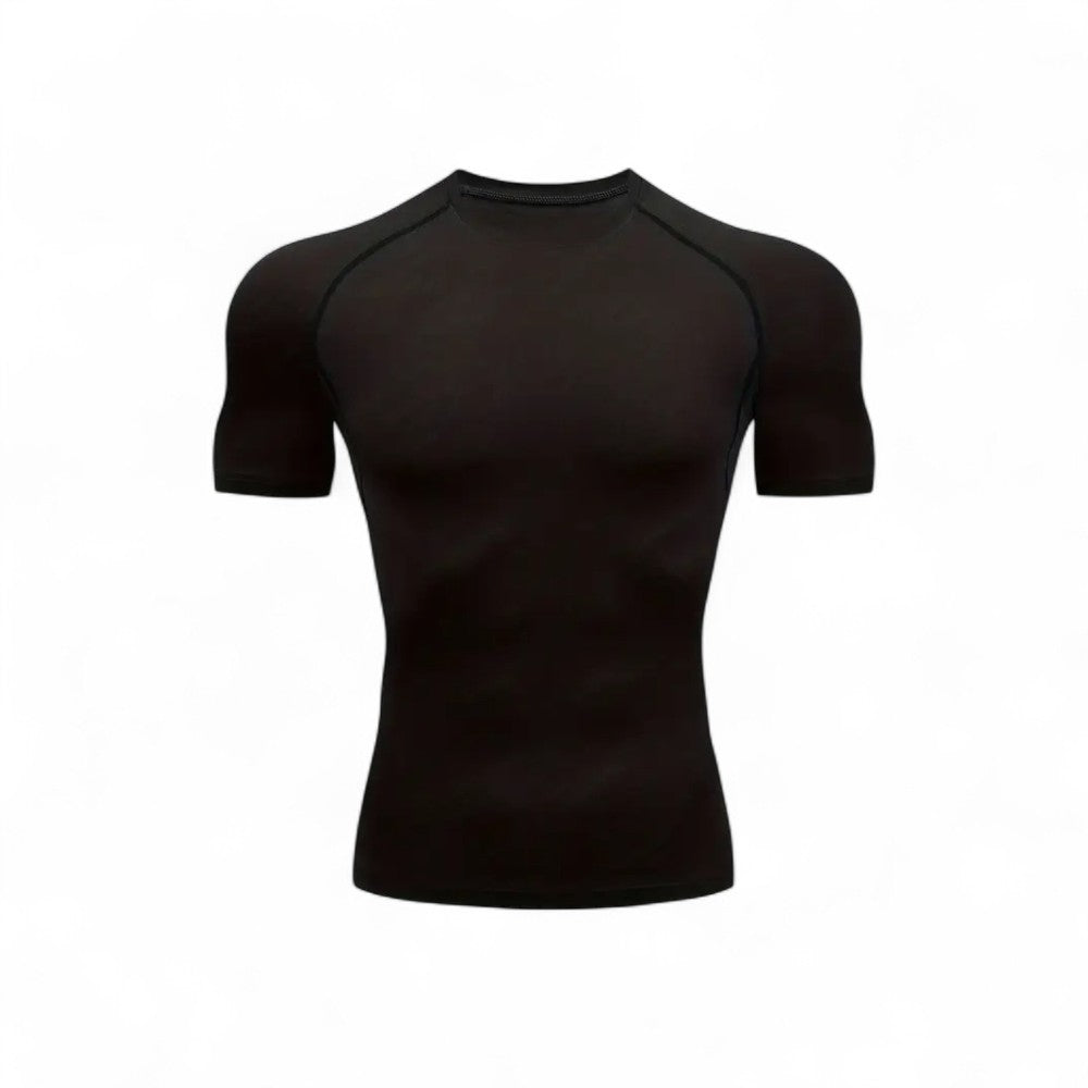 MaxFit Herren Kompressionsshirt Hohe Elastizität Atmungsaktiv Bequem und Stylisch