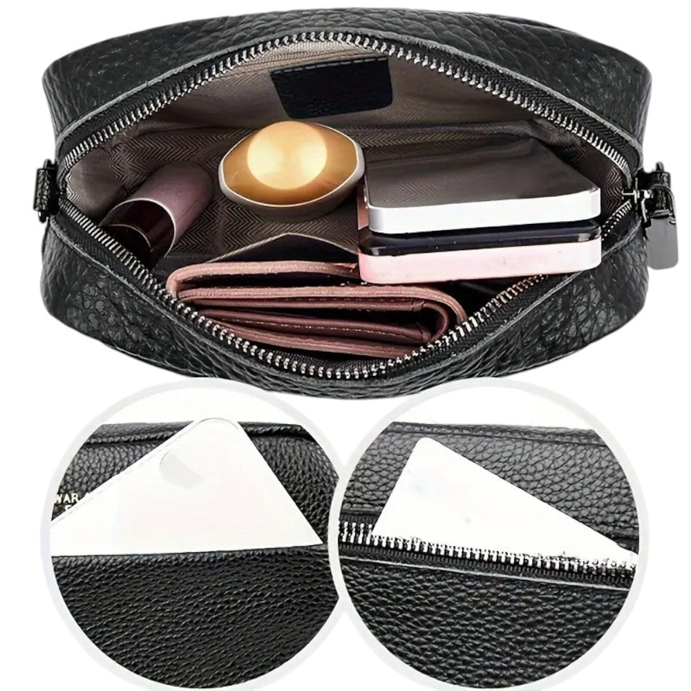 Luma Chic Damen Umhängetasche Leder Klein Einzelriemen Bequem und Elegant