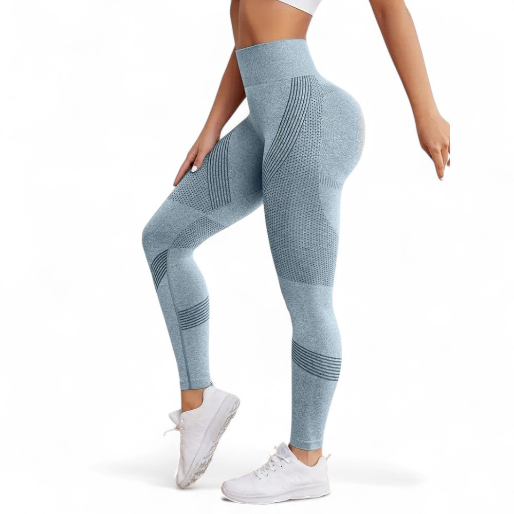FlexFit Damen Leggings Hohe Taille Nahtlos Schnell Trocknend Bequem und Langlebig