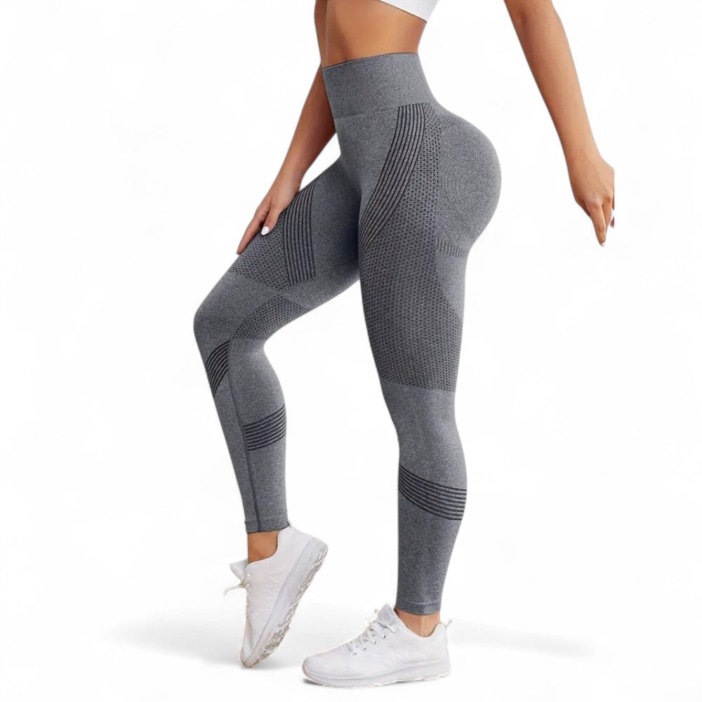 FlexFit Damen Leggings Hohe Taille Nahtlos Schnell Trocknend Bequem und Langlebig