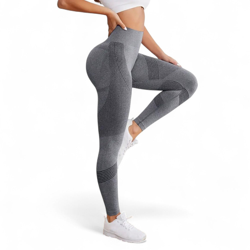 FlexFit Damen Leggings Hohe Taille Nahtlos Schnell Trocknend Bequem und Langlebig