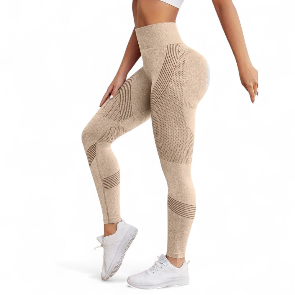 FlexFit Damen Leggings Hohe Taille Nahtlos Schnell Trocknend Bequem und Langlebig
