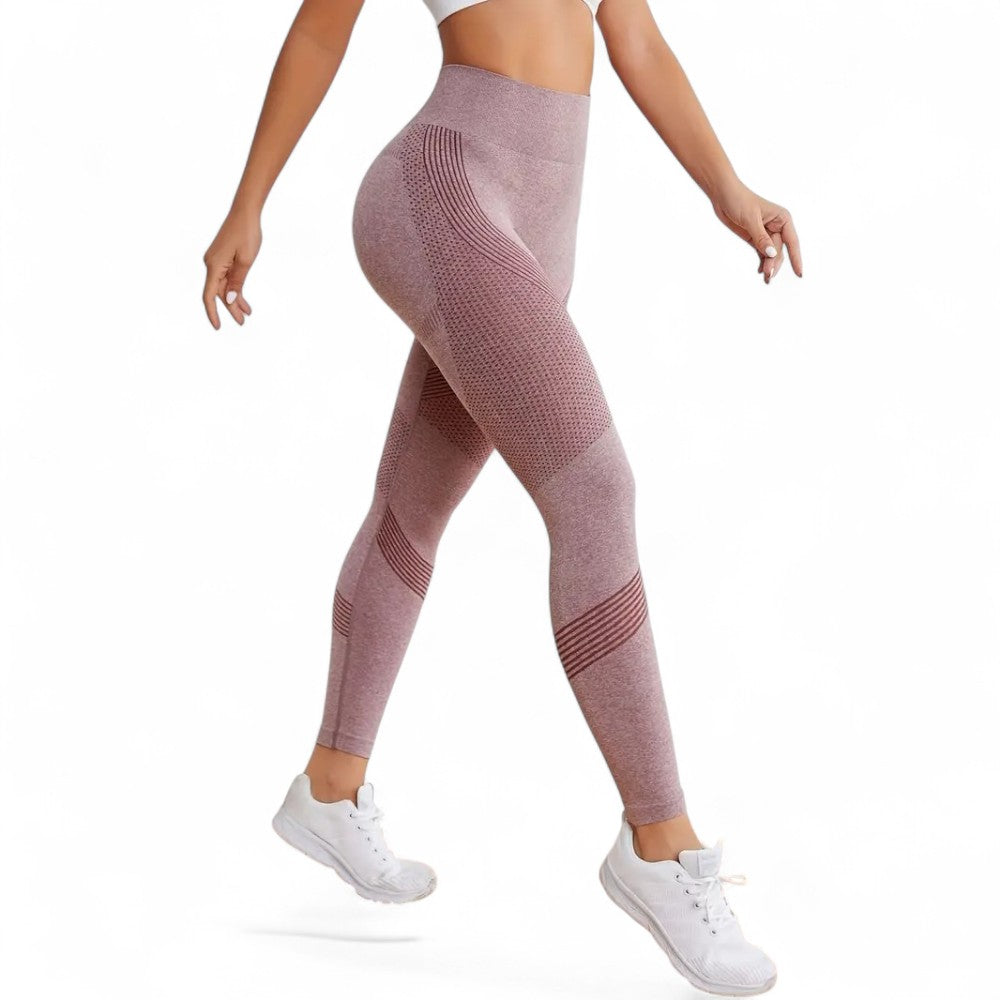 FlexFit Damen Leggings Hohe Taille Nahtlos Schnell Trocknend Bequem und Langlebig