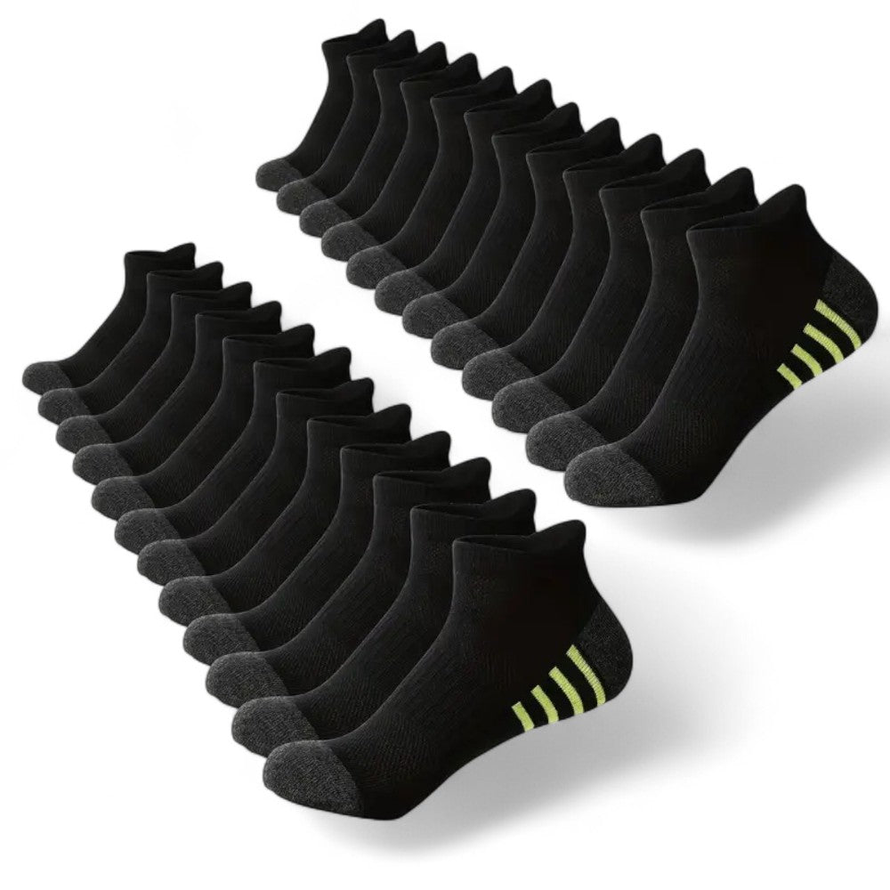 12/24er Pack MaxSox Herren Socken Atmungsaktiv Bequem und Langlebig