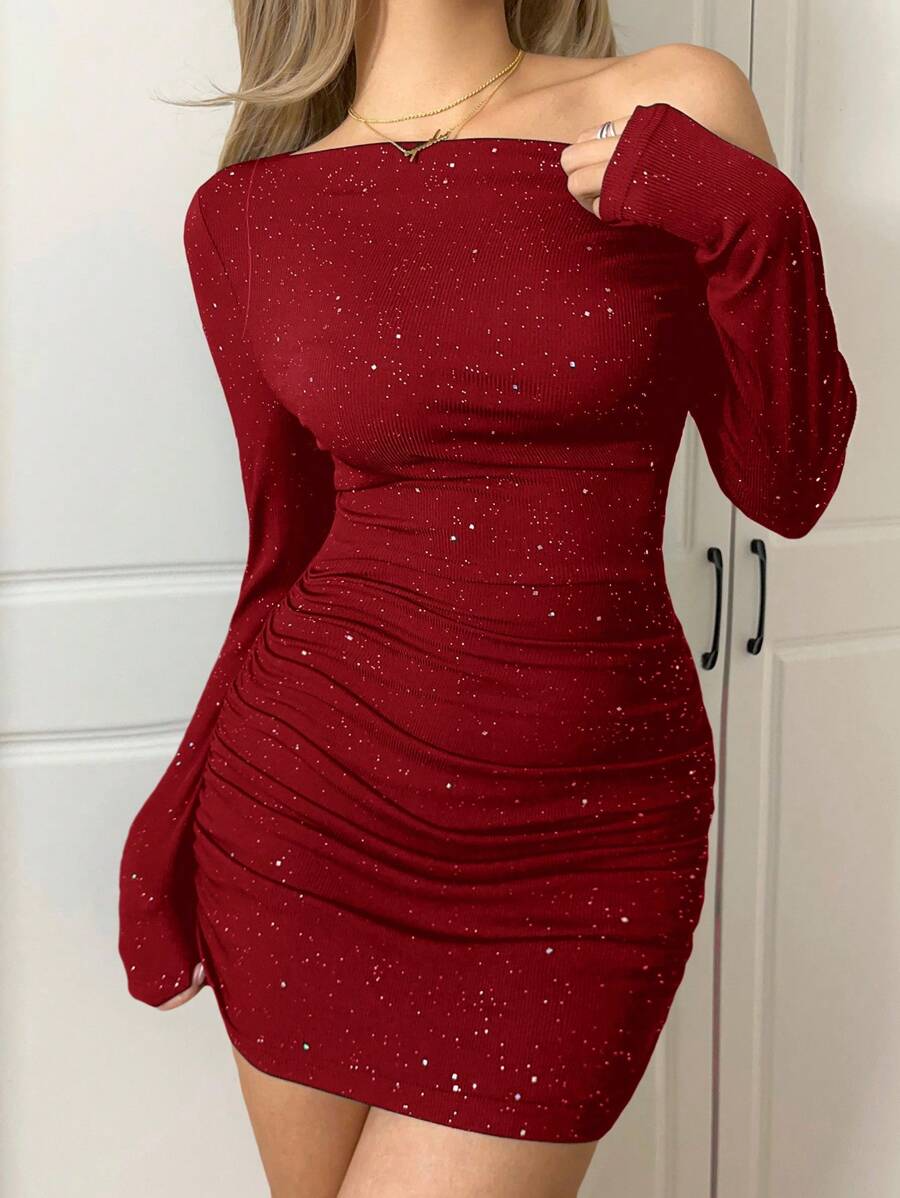 Kurzes Asymmetrisches Damenkleid Asym Belle