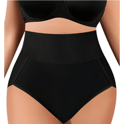 6er Set EssenceFit Damen Slip Hohe Taille Bauchkontrolle