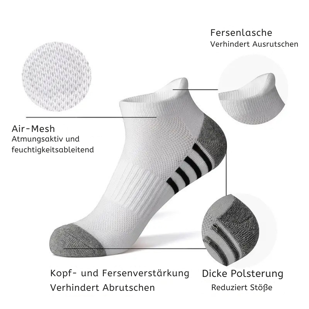 12/24er Pack MaxSox Herren Socken Atmungsaktiv Bequem und Langlebig