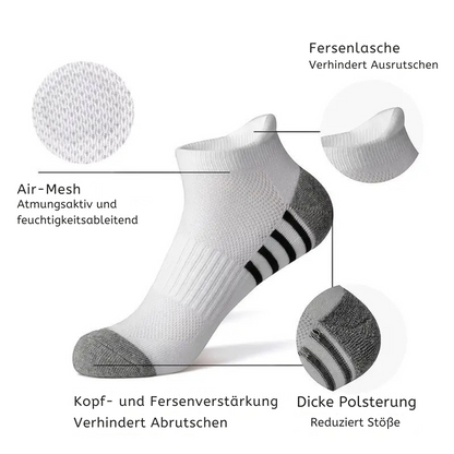 12/24er Pack MaxSox Herren Socken Atmungsaktiv Bequem und Langlebig