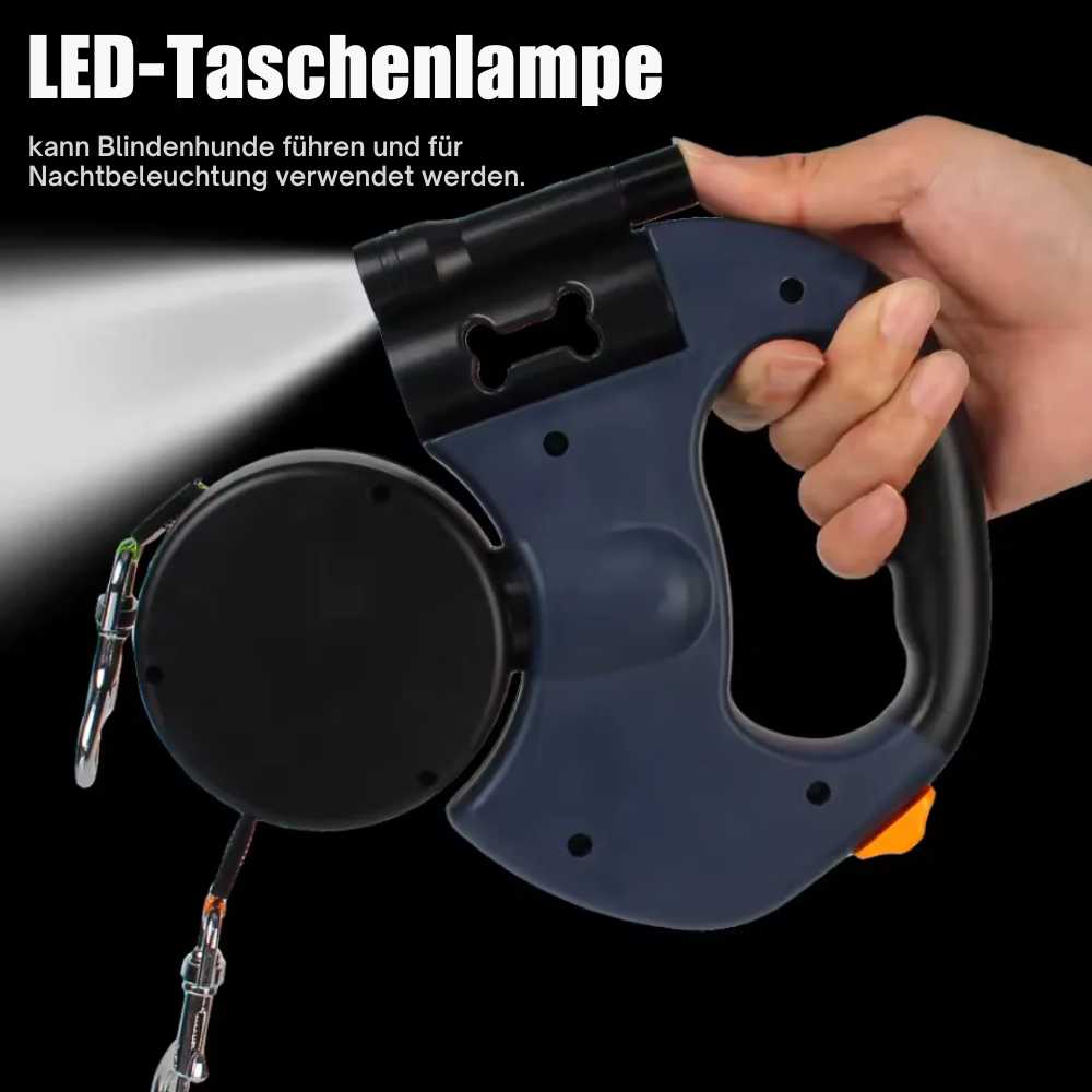 Duo Anti-Tangle Leash PetSafe Walk – Doppelleine für Haustiere ohne Verheddern, Sicher & Bequem
