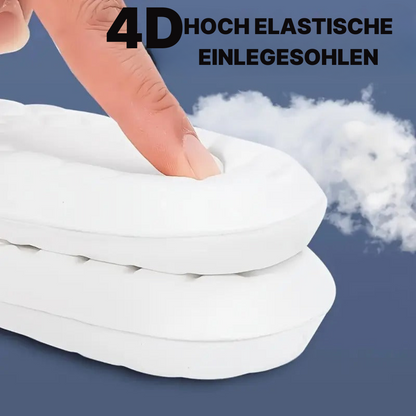 UltraFlex Pro Orthopädische Einlegesohlen 2 Paare Stoßdämpfend Sportlich mit Fußgewölbestütze