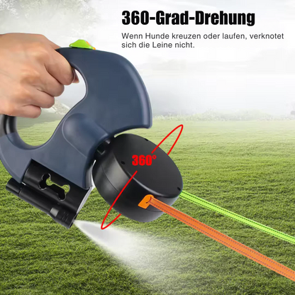 Duo Anti-Tangle Leash PetSafe Walk – Doppelleine für Haustiere ohne Verheddern, Sicher & Bequem