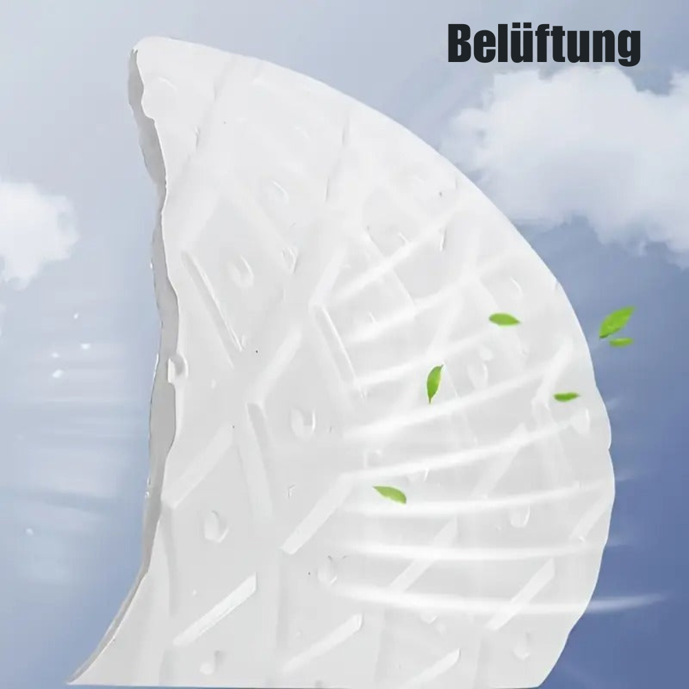 UltraFlex Pro Orthopädische Einlegesohlen 2 Paare Stoßdämpfend Sportlich mit Fußgewölbestütze