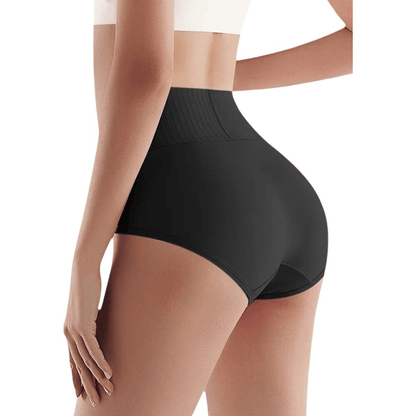 6er Set EssenceFit Damen Slip Hohe Taille Bauchkontrolle
