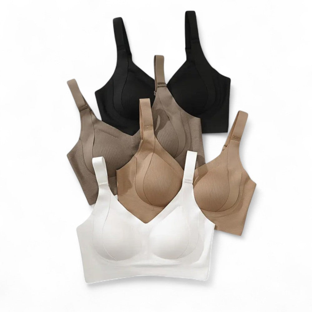 Lagerräumung: 4er-Set Nahtlose Form-BHs für Damen – Zahle 2, Erhalte 4
