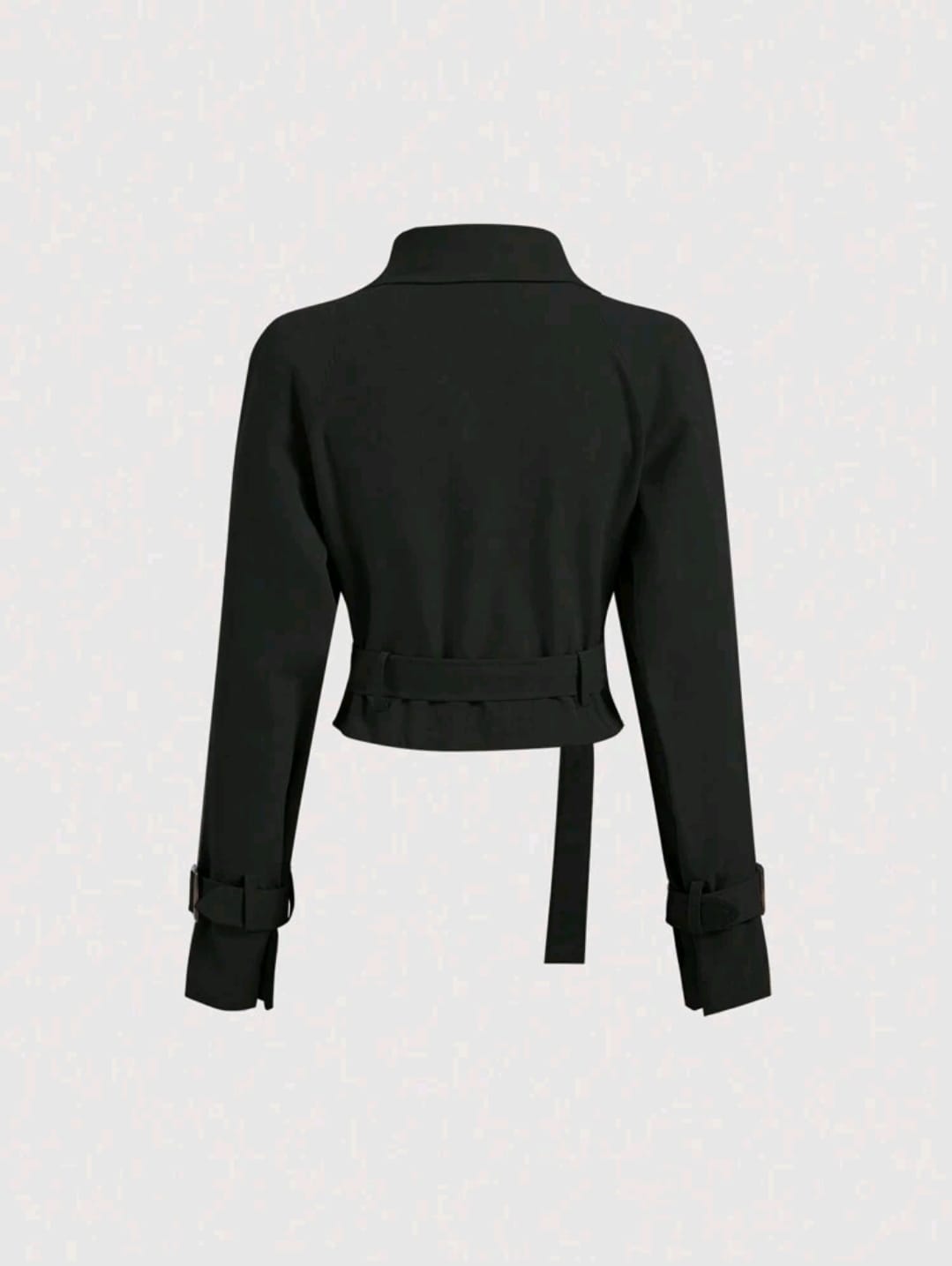 Urban Élégance Damen Trenchcoat Cropped