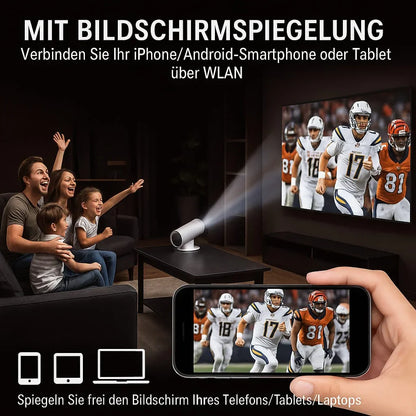 Mini Smart Beamer Magcubic 4K UHD mit Android, Bluetooth und WiFi