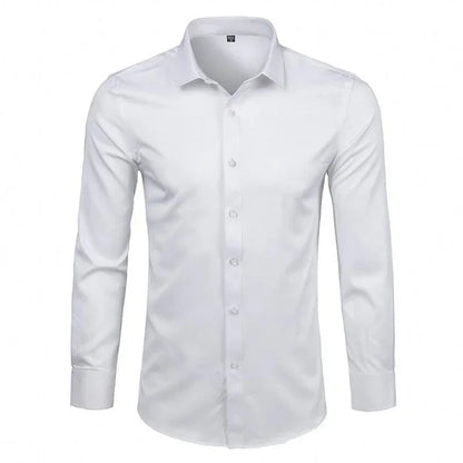 ComfortClean® Herren Businesshemd Anti-Knitter und Fleckenabweisend