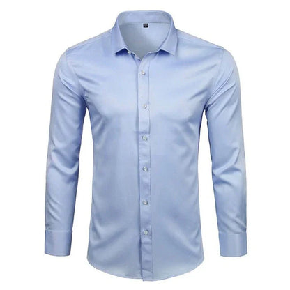 ComfortClean® Herren Businesshemd Anti-Knitter und Fleckenabweisend