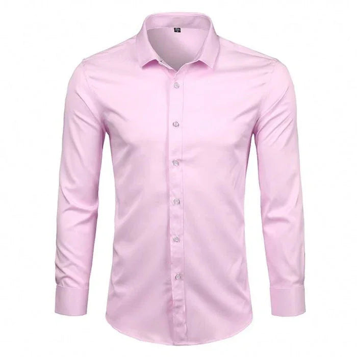 ComfortClean® Herren Businesshemd Anti-Knitter und Fleckenabweisend
