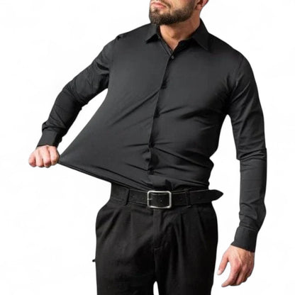 ComfortClean® Herren Businesshemd Anti-Knitter und Fleckenabweisend