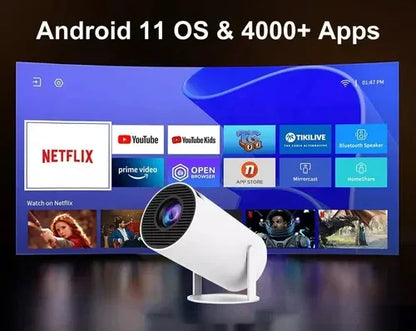 Mini Smart Beamer Magcubic 4K UHD mit Android, Bluetooth und WiFi