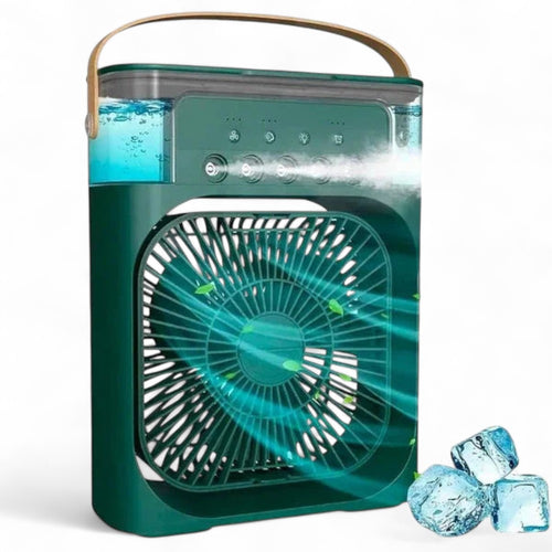 Mini Tischklimatisator 3 in 1 — Tragbarer Luftbefeuchter und Ventilator