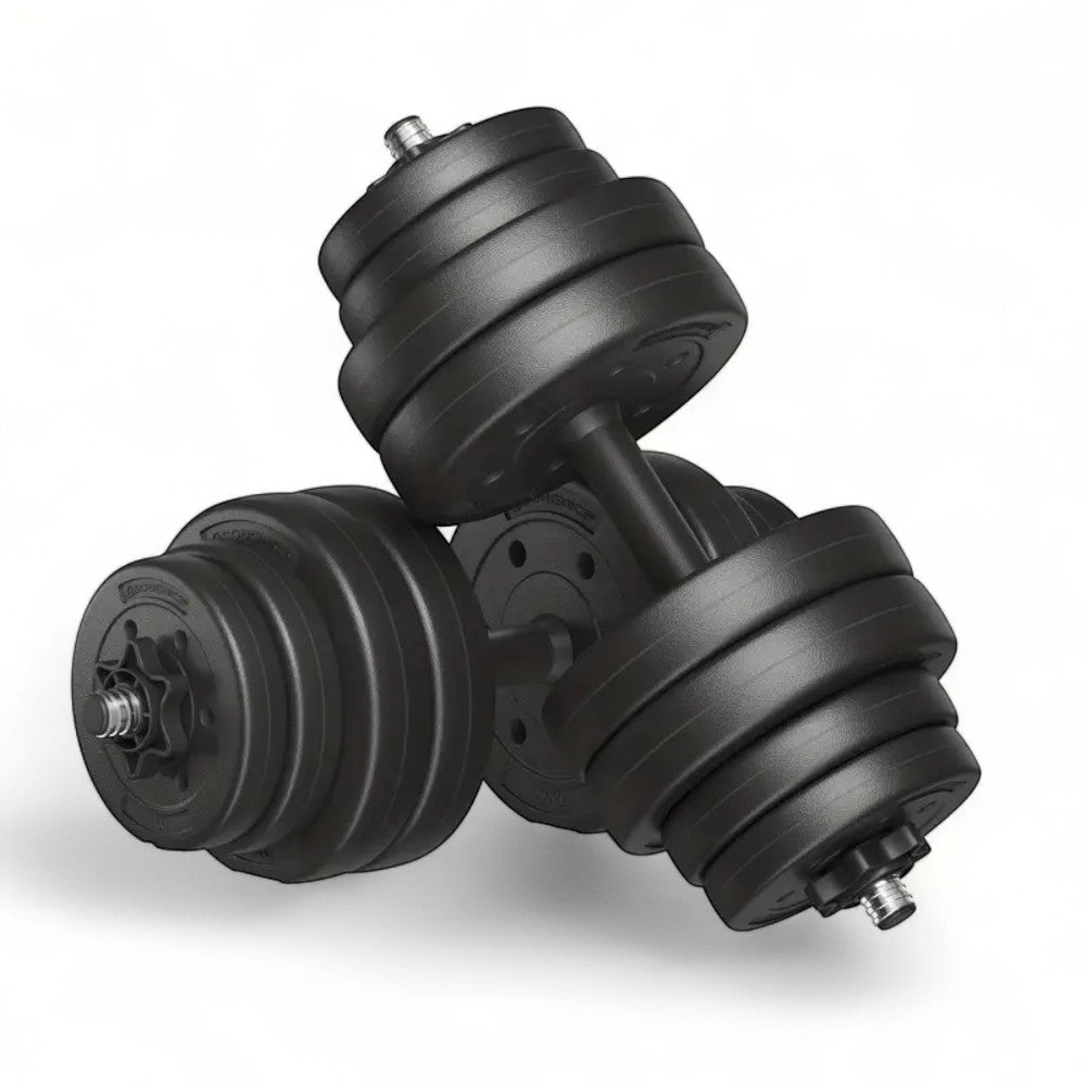 PowerMax Verstellbare Hanteln Unisex 20/30kg Praktisch und Langlebig