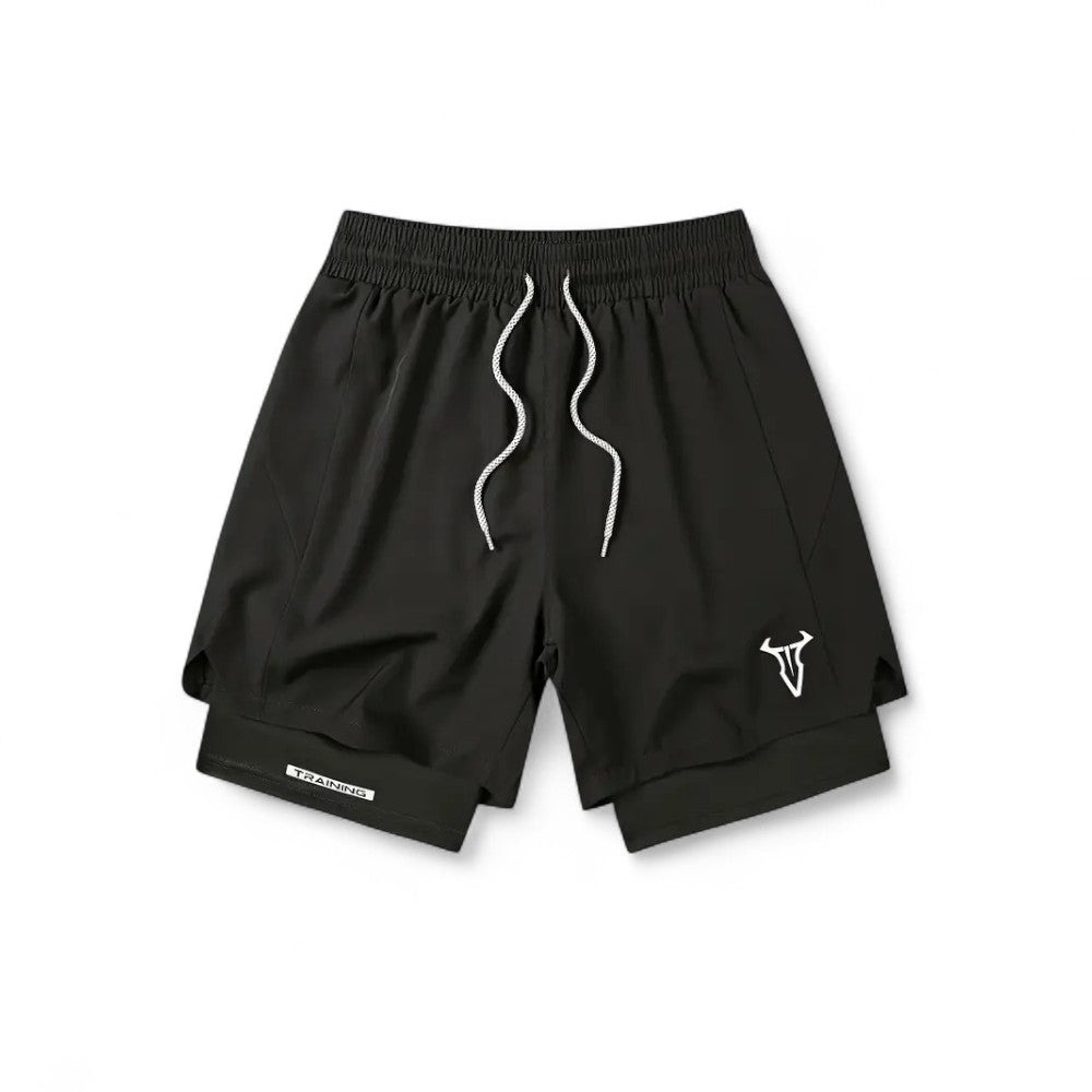 PowerFit Herren Sportshorts Kompression Atmungsaktiv Bequem und Stylisch