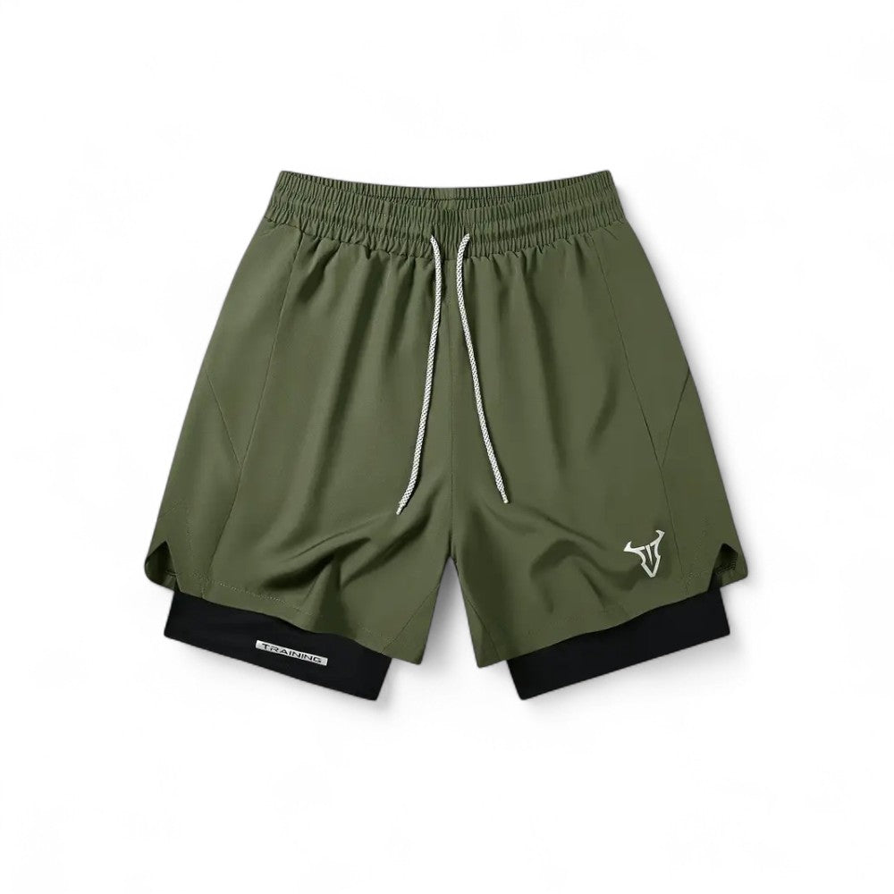 PowerFit Herren Sportshorts Kompression Atmungsaktiv Bequem und Stylisch