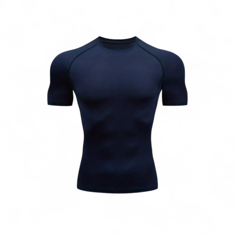 MaxFit Herren Kompressionsshirt Hohe Elastizität Atmungsaktiv Bequem und Stylisch