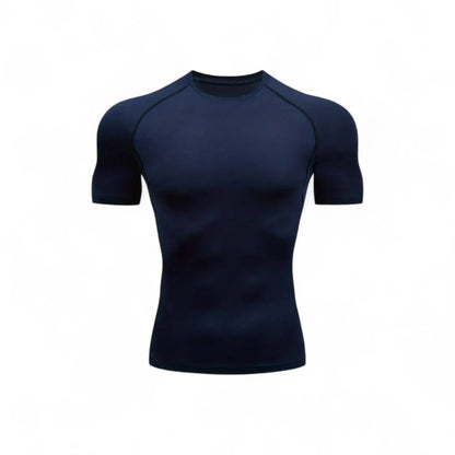 MaxFit Herren Kompressionsshirt Hohe Elastizität Atmungsaktiv Bequem und Stylisch