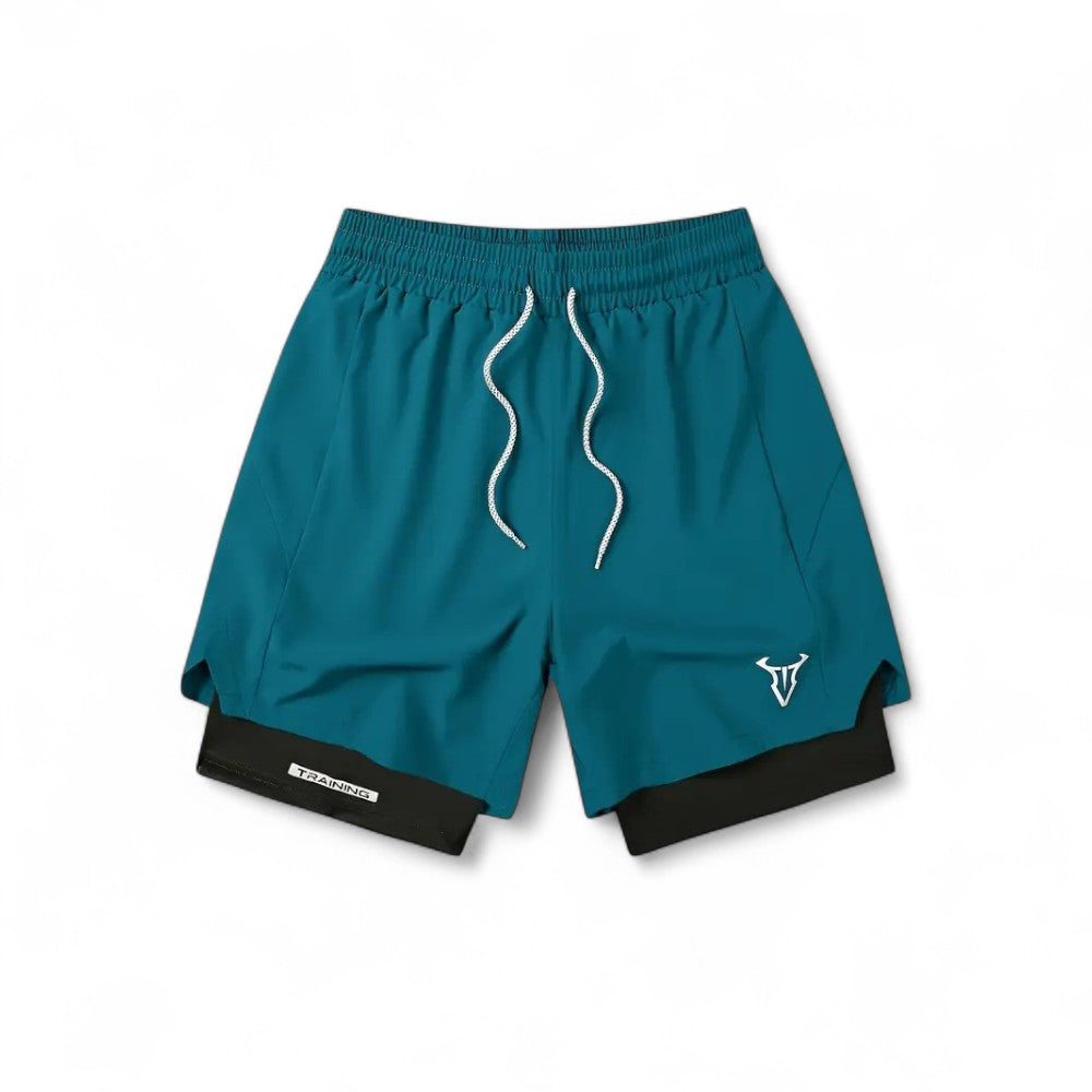 PowerFit Herren Sportshorts Kompression Atmungsaktiv Bequem und Stylisch