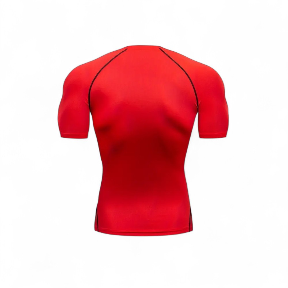 MaxFit Herren Kompressionsshirt Hohe Elastizität Atmungsaktiv Bequem und Stylisch