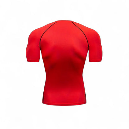 MaxFit Herren Kompressionsshirt Hohe Elastizität Atmungsaktiv Bequem und Stylisch