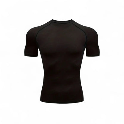 MaxFit Herren Kompressionsshirt Hohe Elastizität Atmungsaktiv Bequem und Stylisch