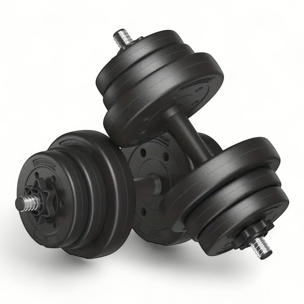 PowerMax Verstellbare Hanteln Unisex 20/30kg Praktisch und Langlebig