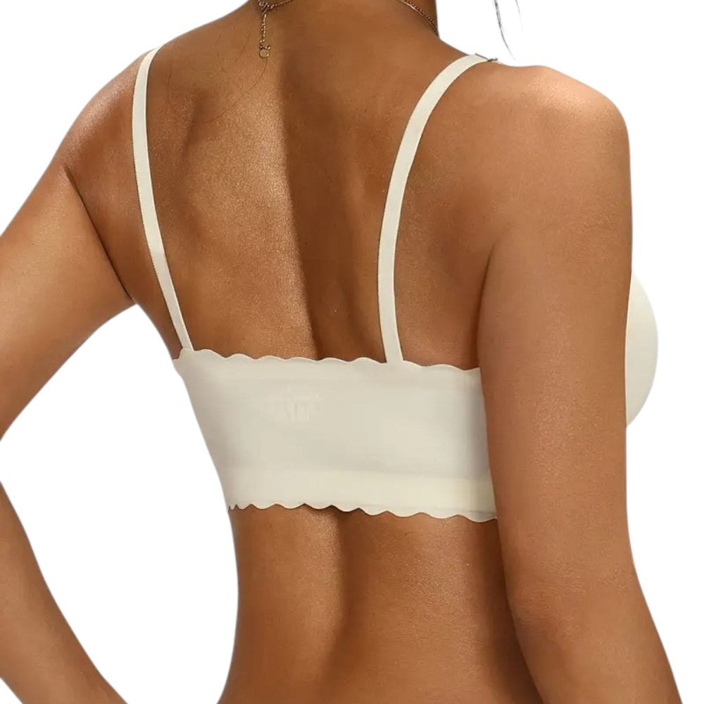 5er Set Lumea Damen Nahtlos T-Shirt BH Baumwolle Alltag