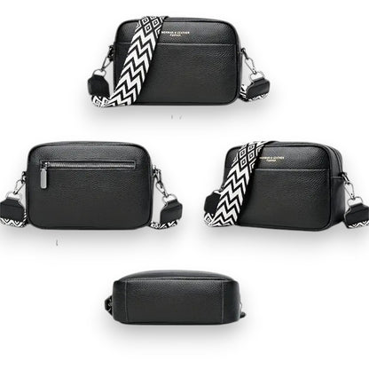Luma Chic Damen Umhängetasche Leder Klein Einzelriemen Bequem und Elegant