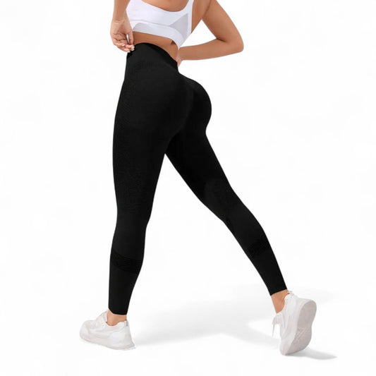 FlexFit Damen Leggings Hohe Taille Nahtlos Schnell Trocknend Bequem und Langlebig
