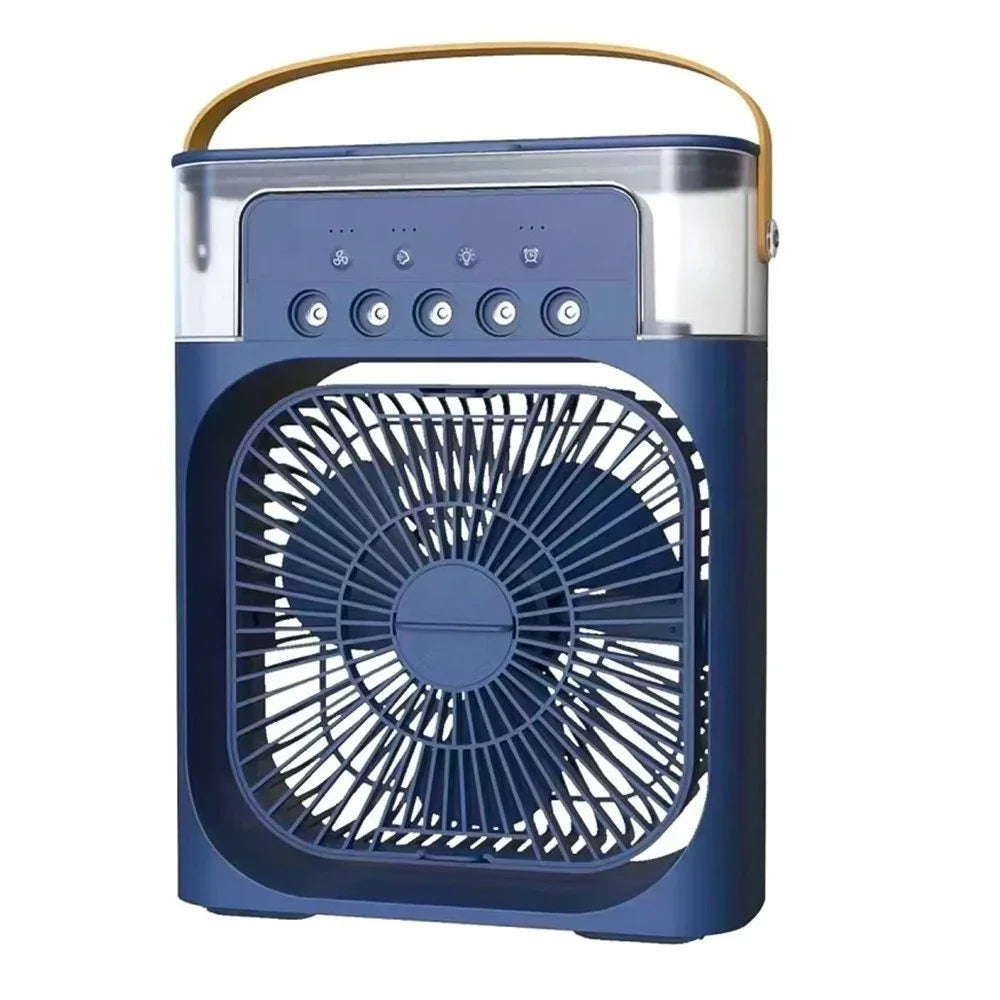 Mini Tischklimatisator 3 in 1 — Tragbarer Luftbefeuchter und Ventilator