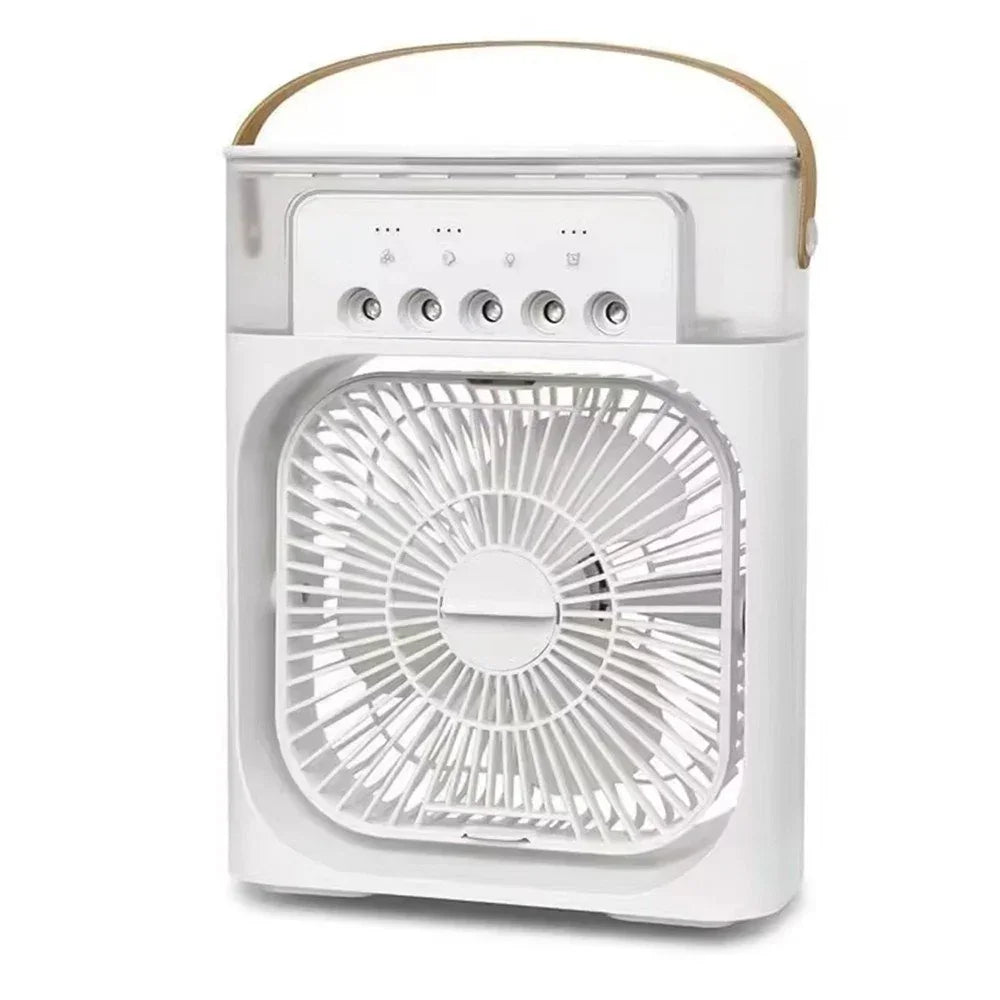 Mini Tischklimatisator 3 in 1 — Tragbarer Luftbefeuchter und Ventilator