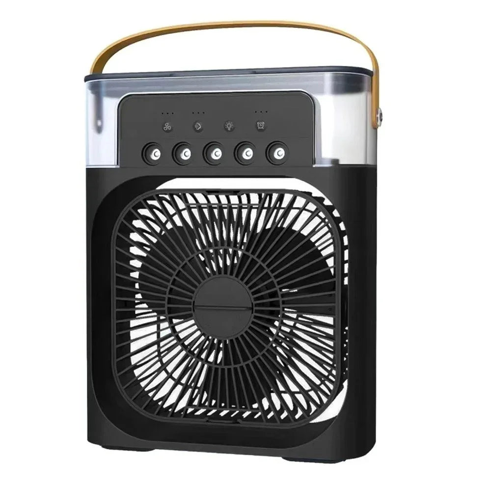 Mini Tischklimatisator 3 in 1 — Tragbarer Luftbefeuchter und Ventilator