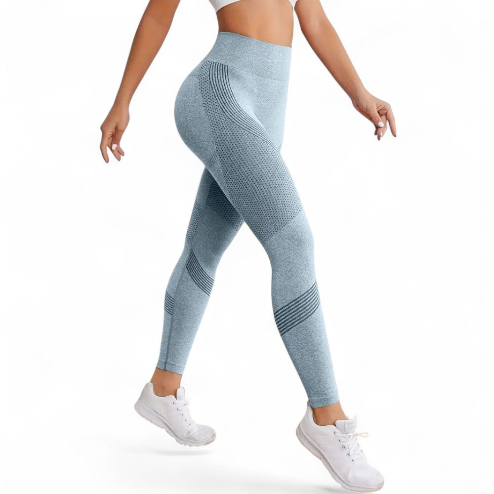 FlexFit Damen Leggings Hohe Taille Nahtlos Schnell Trocknend Bequem und Langlebig