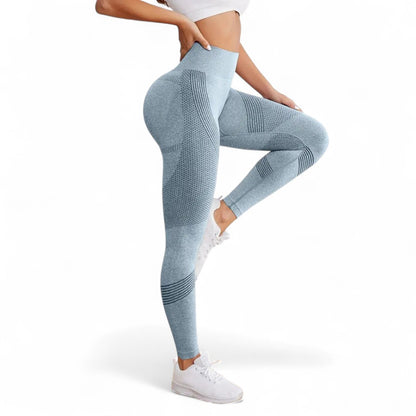FlexFit Damen Leggings Hohe Taille Nahtlos Schnell Trocknend Bequem und Langlebig