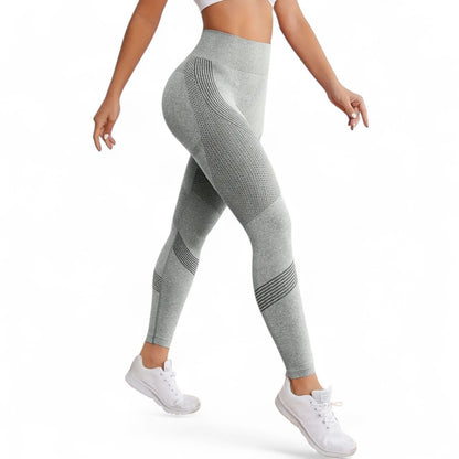 FlexFit Damen Leggings Hohe Taille Nahtlos Schnell Trocknend Bequem und Langlebig