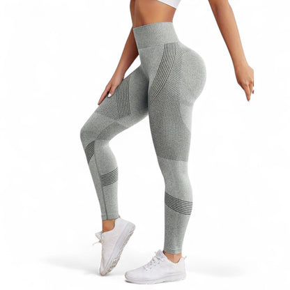 FlexFit Damen Leggings Hohe Taille Nahtlos Schnell Trocknend Bequem und Langlebig