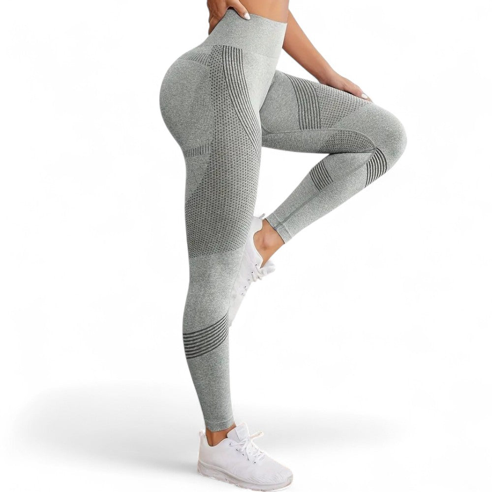 FlexFit Damen Leggings Hohe Taille Nahtlos Schnell Trocknend Bequem und Langlebig