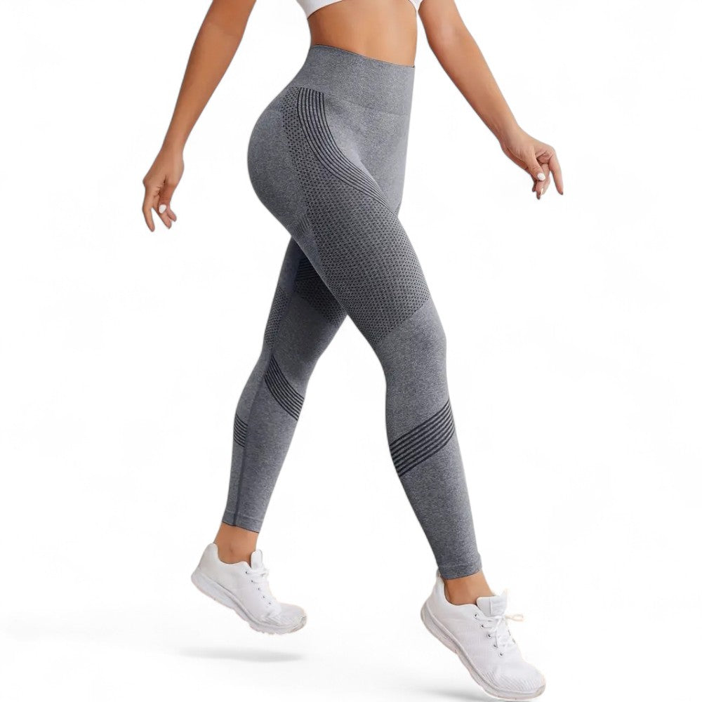 FlexFit Damen Leggings Hohe Taille Nahtlos Schnell Trocknend Bequem und Langlebig